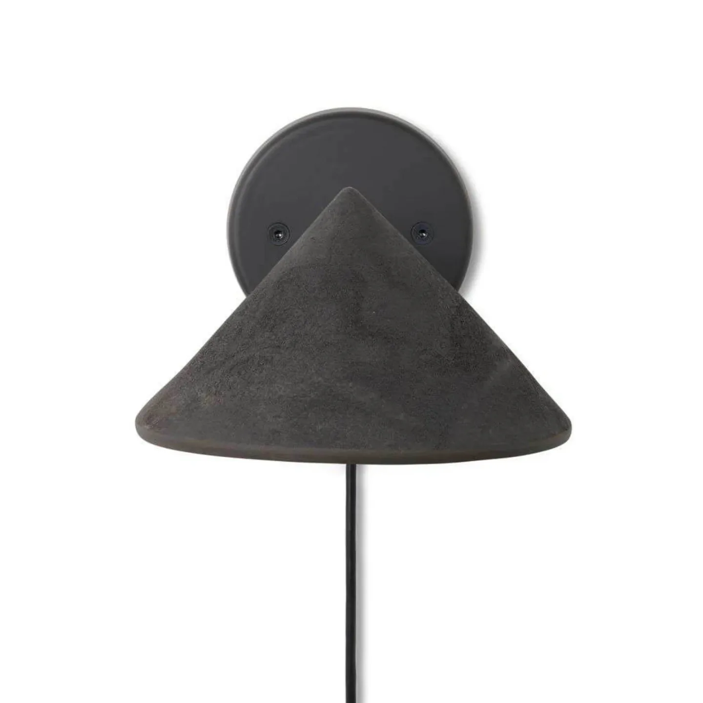 Terra Vegglampe Coffee Waste Black - Mater - Stue - Plast