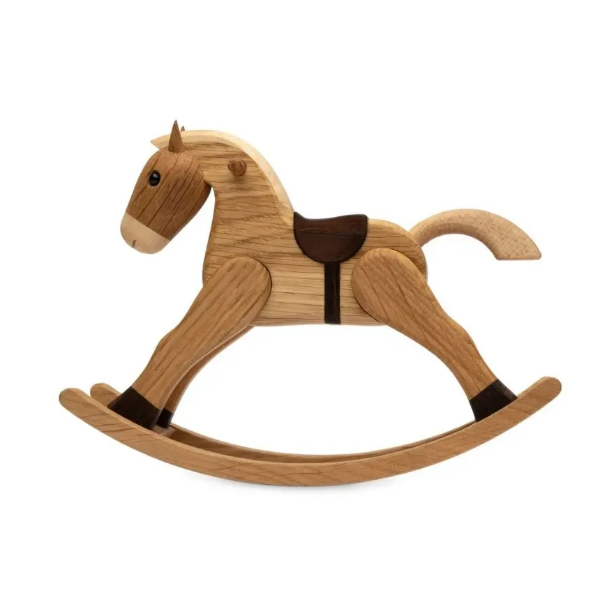 Spring Copenhagen The Rocking Horse Dekoration 13,5 cm Eiche, 13,5 cm