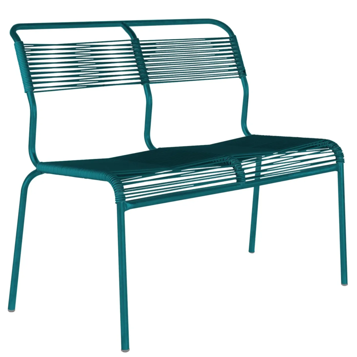 Schaffner Spaghetti-2er-Bank Säntis Blau | Schubiger Möbel