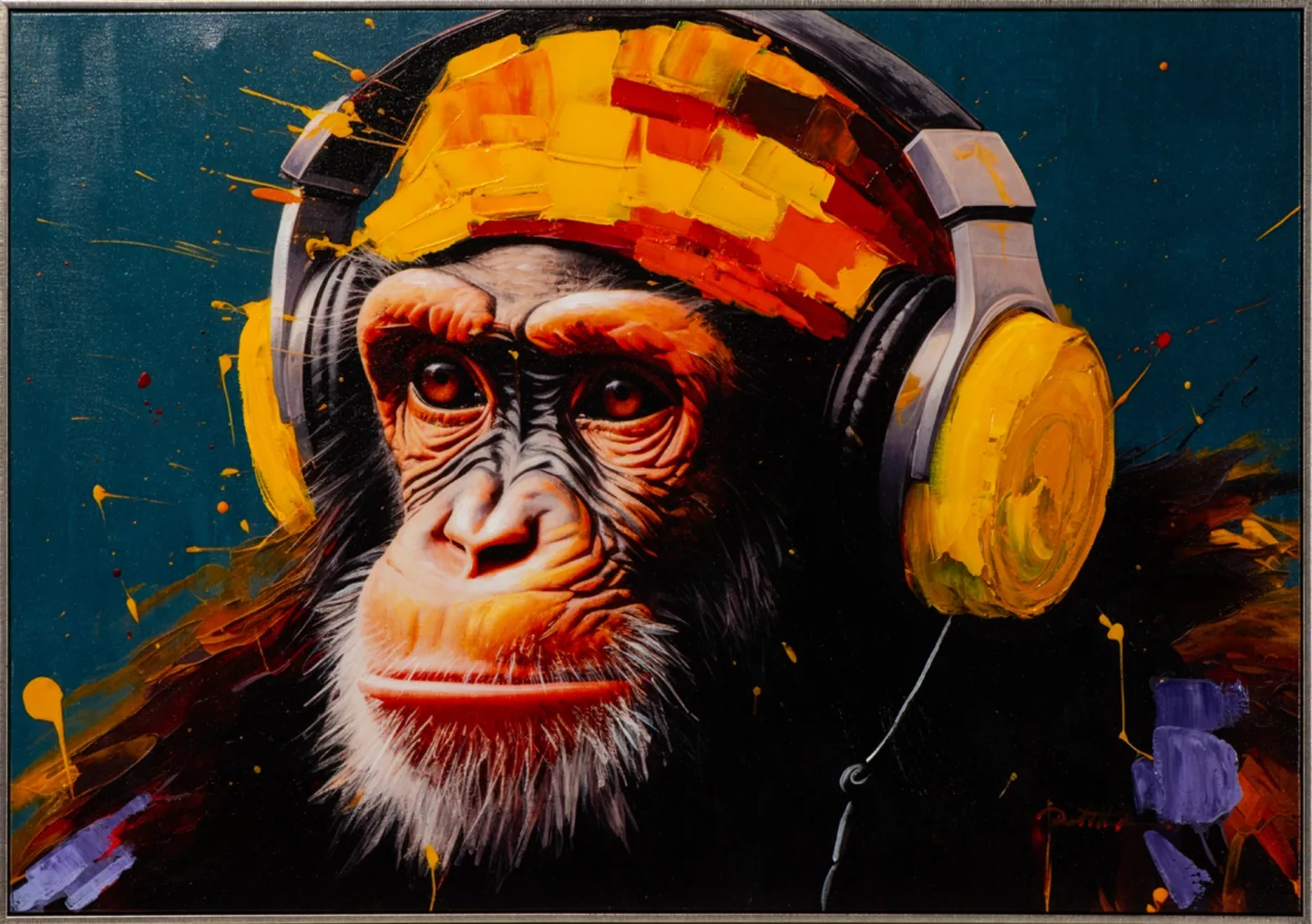 image LAND Gemälde Funky Music | Schubiger Möbel