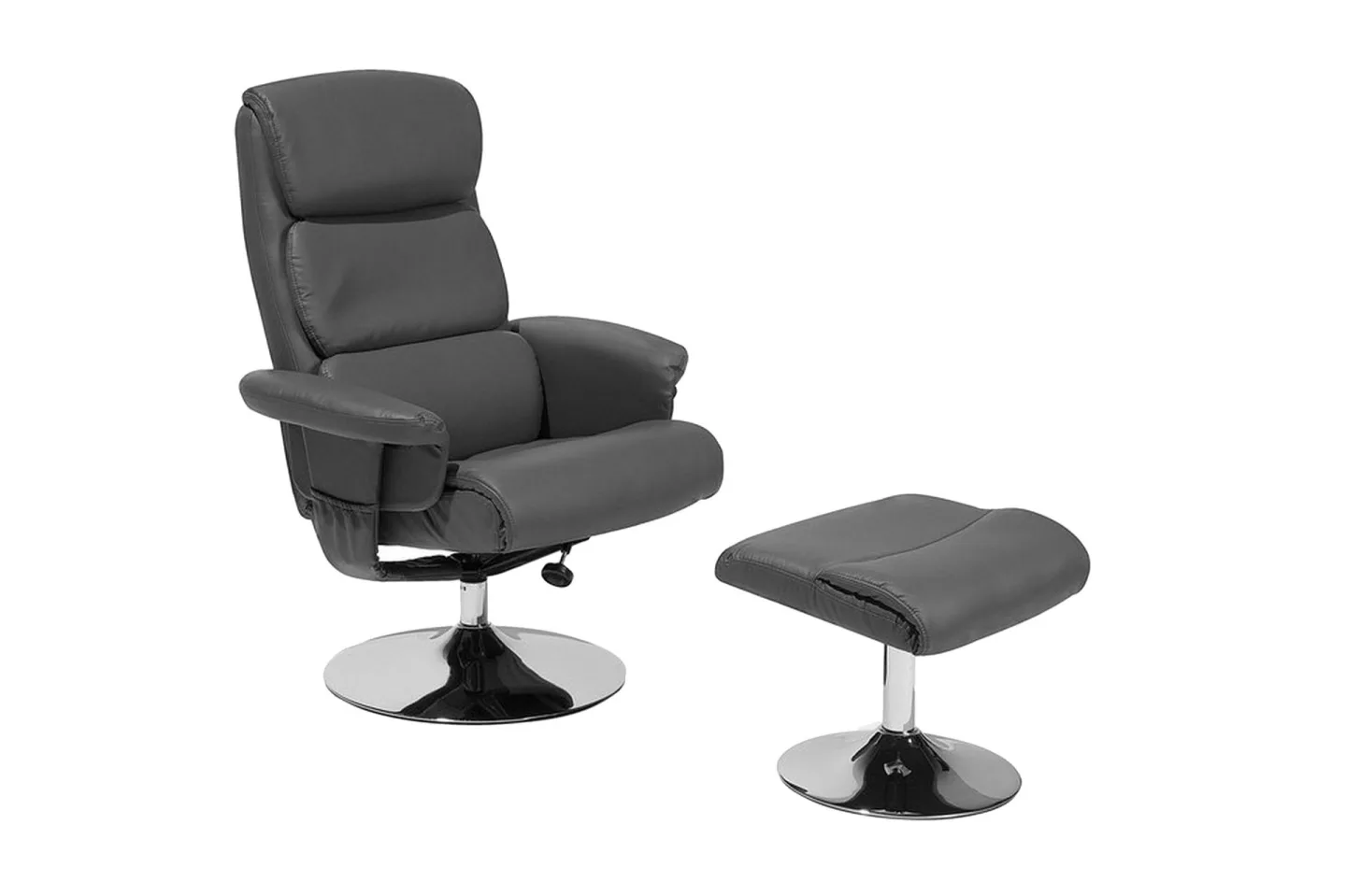 Legend Recliner med fotpall - Grå