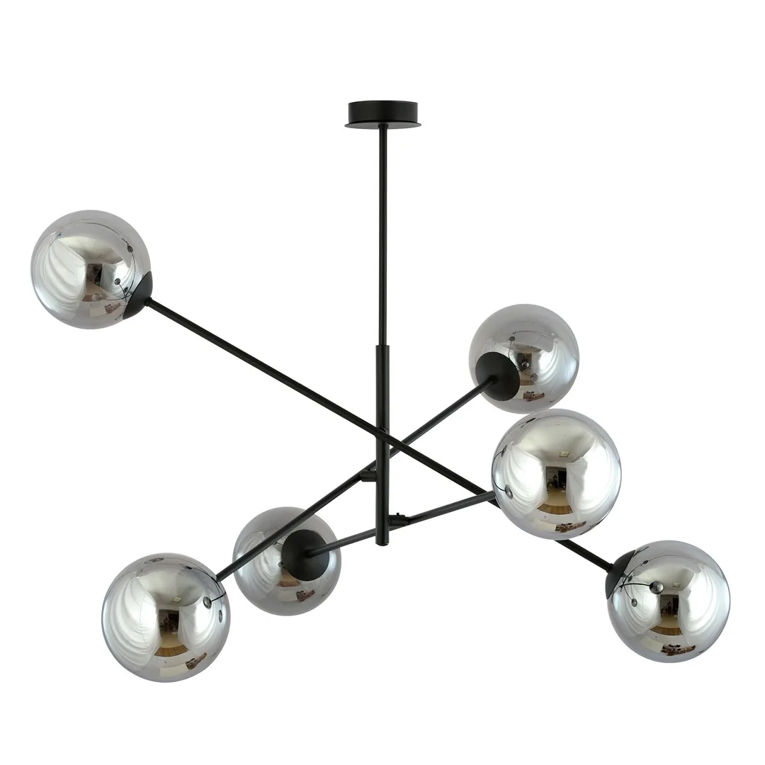 Emibig Lighting - Linear Ø102 - Taklampa - Rökfärgad