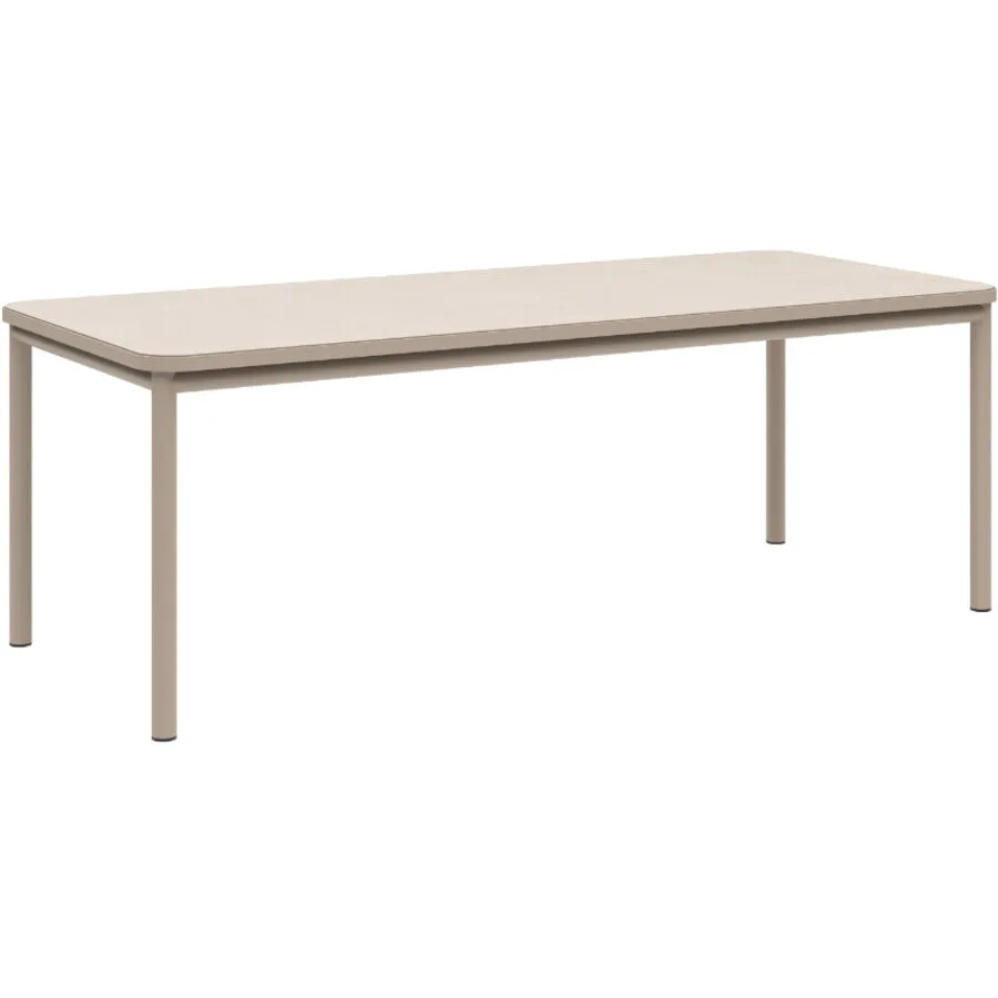SACKit Gartentisch Kirra taupe Keramik/Aluminium B 210.3 T 90 cm