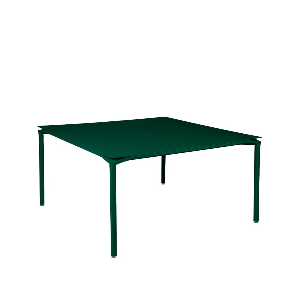 Fermob Calvi bord kvadratiskt 140x140 cm Cedar green (grön)