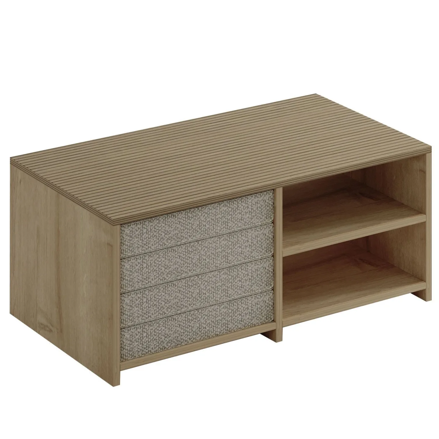 Kavon Soffbordsset 90x44,1x45 cm - Varm ek och safirek