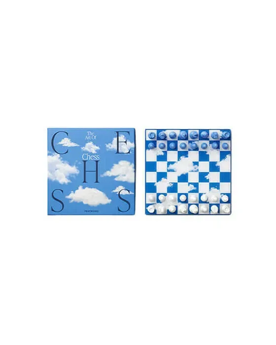 Clouds Chess Blue/White