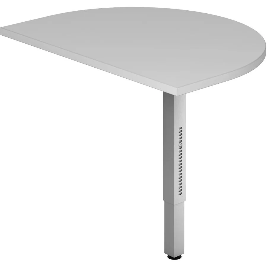 Anbautisch Office grau Holzwerkstoff B 60 T 80 cm