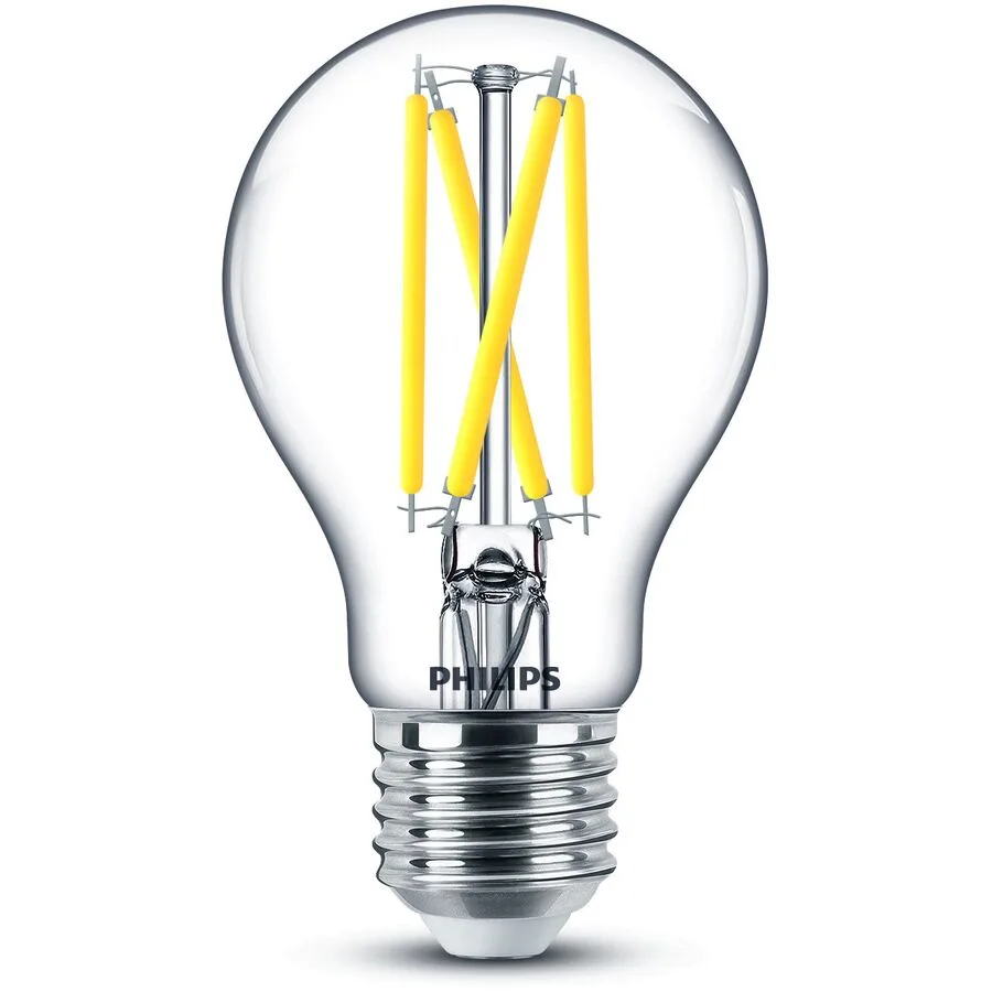 Leuchtmittel Philips Glas E27 5.9 W - Farbe: klar - LED - Lichtfarbe: Extra warmweiss - LED Leuchtmittel
