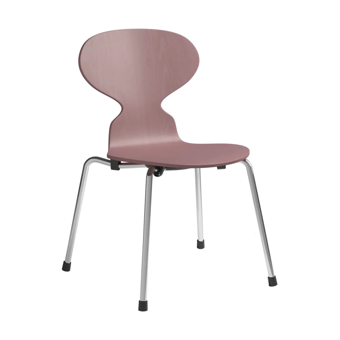 Fritz Hansen Myran Kinderstuhl Wild rose Esche lackiert-Chrom