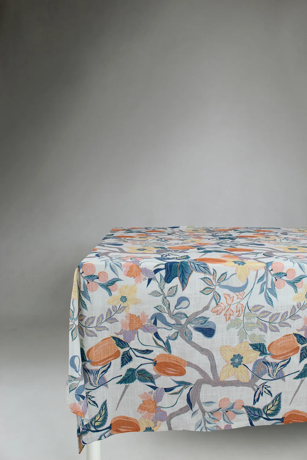 Dukar - Bomullsduk Sofi-Lee (oransje) (Størrelse: 140 x 250 cm)