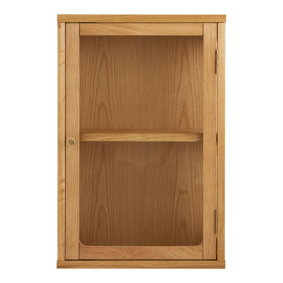 Vigga Vitrinenschrank Eiche.