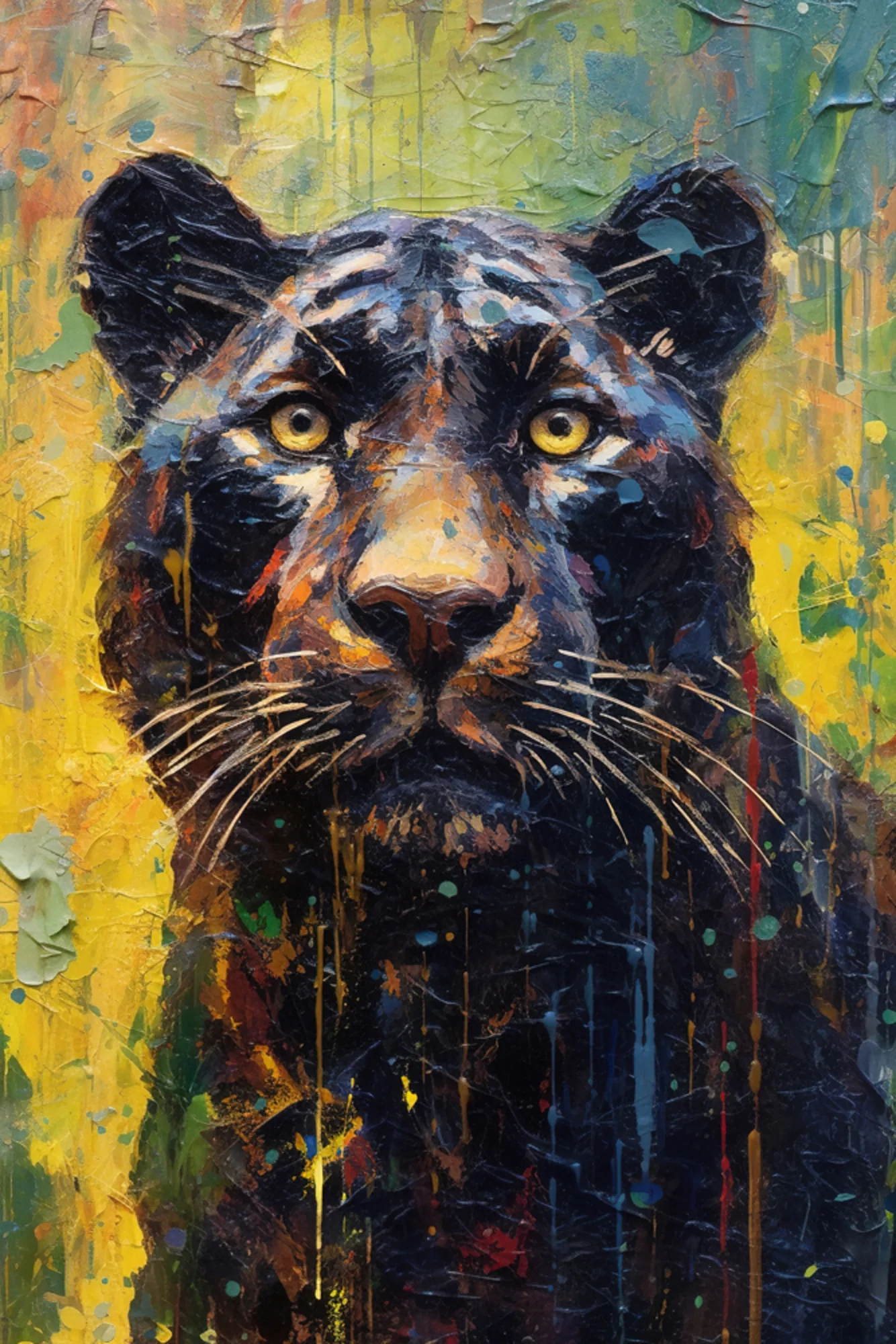 image LAND Alubild Black Panther | Schubiger Möbel