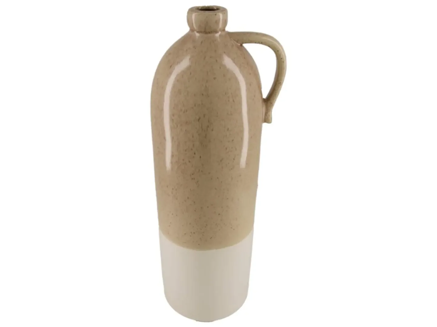 Dijk Vase Krug, Taupe H: 50 cm | Schubiger Möbel