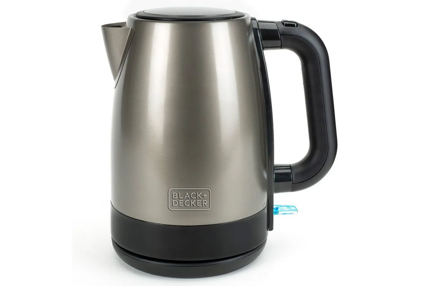 Vattenkokare Black+Decker 2200W 1.7L Borstat Rostfritt Stål - Silver