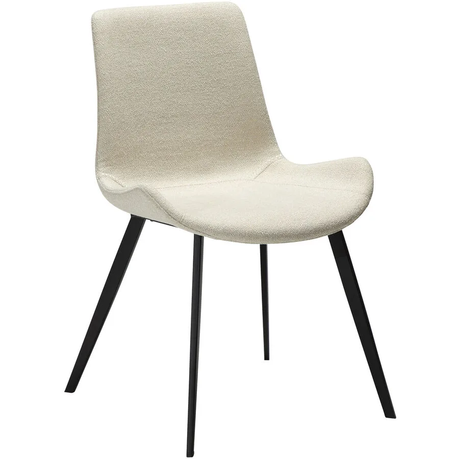 DAN-FORM Stuhl 2er-Set Hype beige Stoff