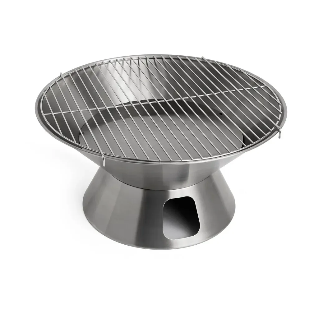 HAY Outdoor Market Grill Edelstahl, Ø60 cm