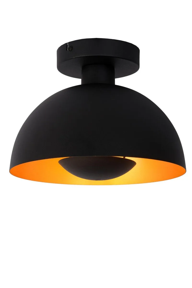 Lucide - Siemon Ø25 - Takplafond - Svart