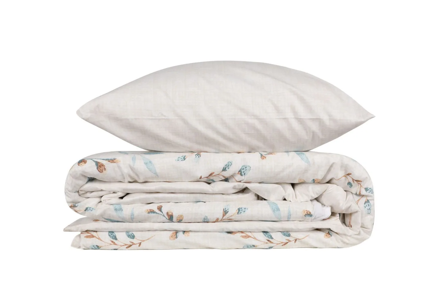 Swafford Bäddset 240x220 cm - Mint Vit