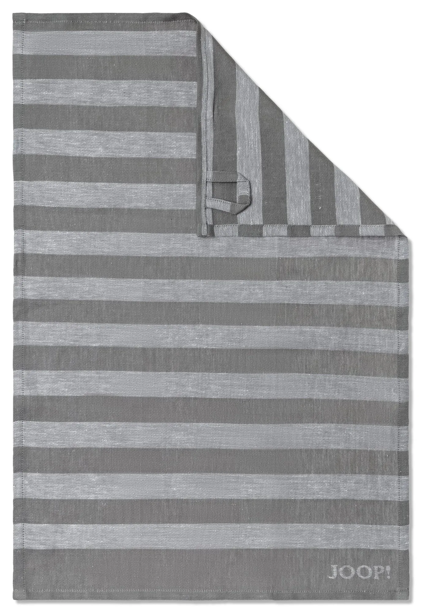 Cawö Geschirrtücher Stripes, 50 x 70 cm Grau | Schubiger Möbel