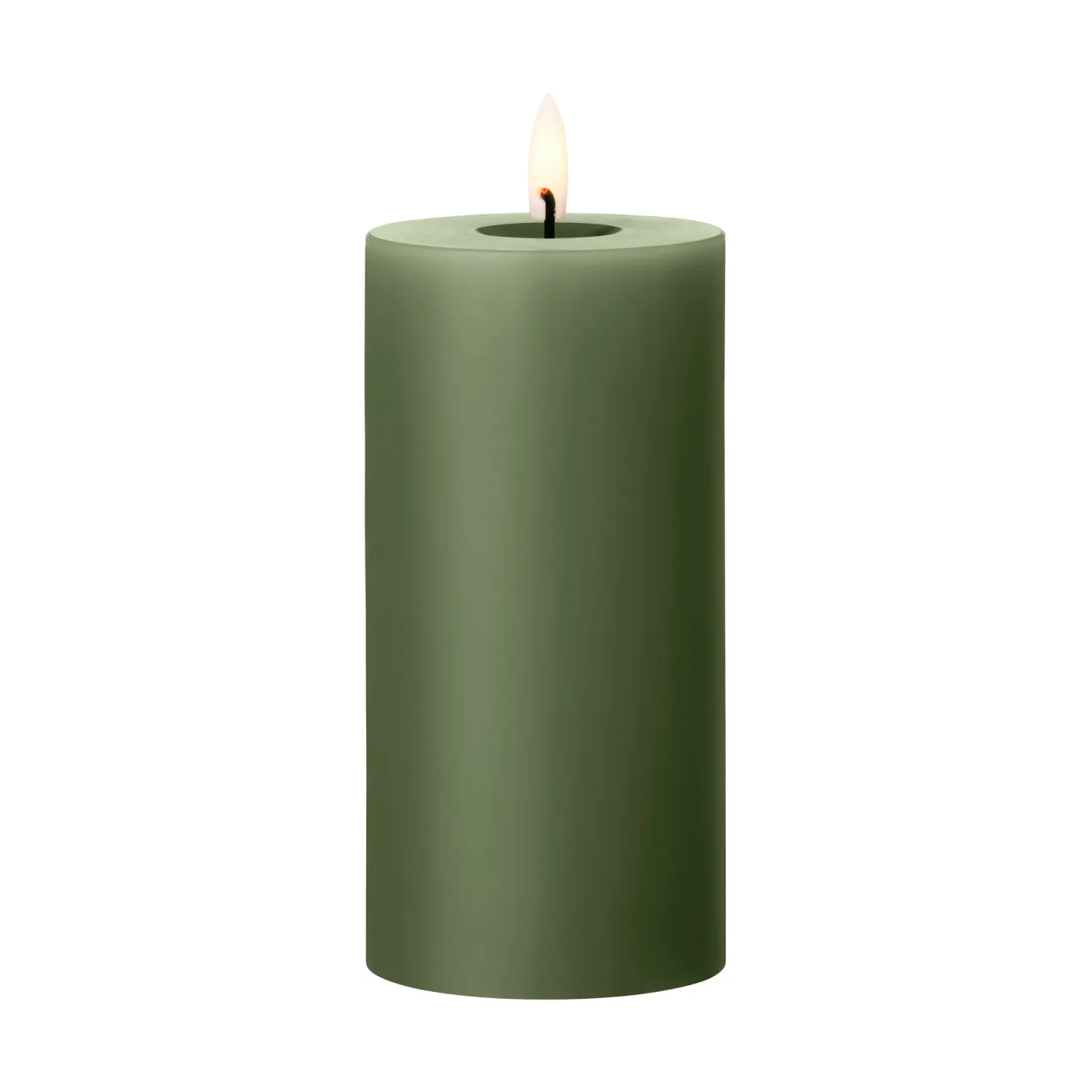 ester & erik ester & erik Blockkerze LED 70 Green Soil, 15cm