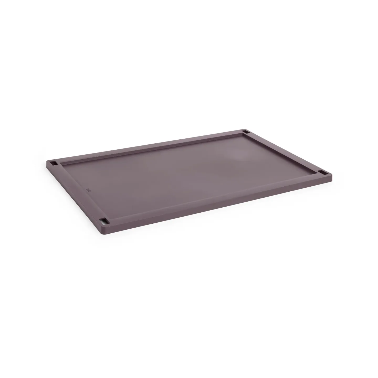 HAY Colour Crate lock plastic large Bordeaux