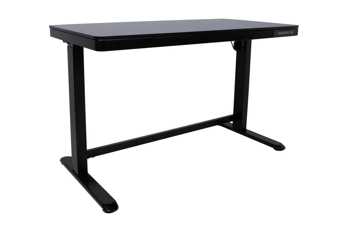 Ergosum Skrivbord 120 cm Höj-och Sänkbar - Svart