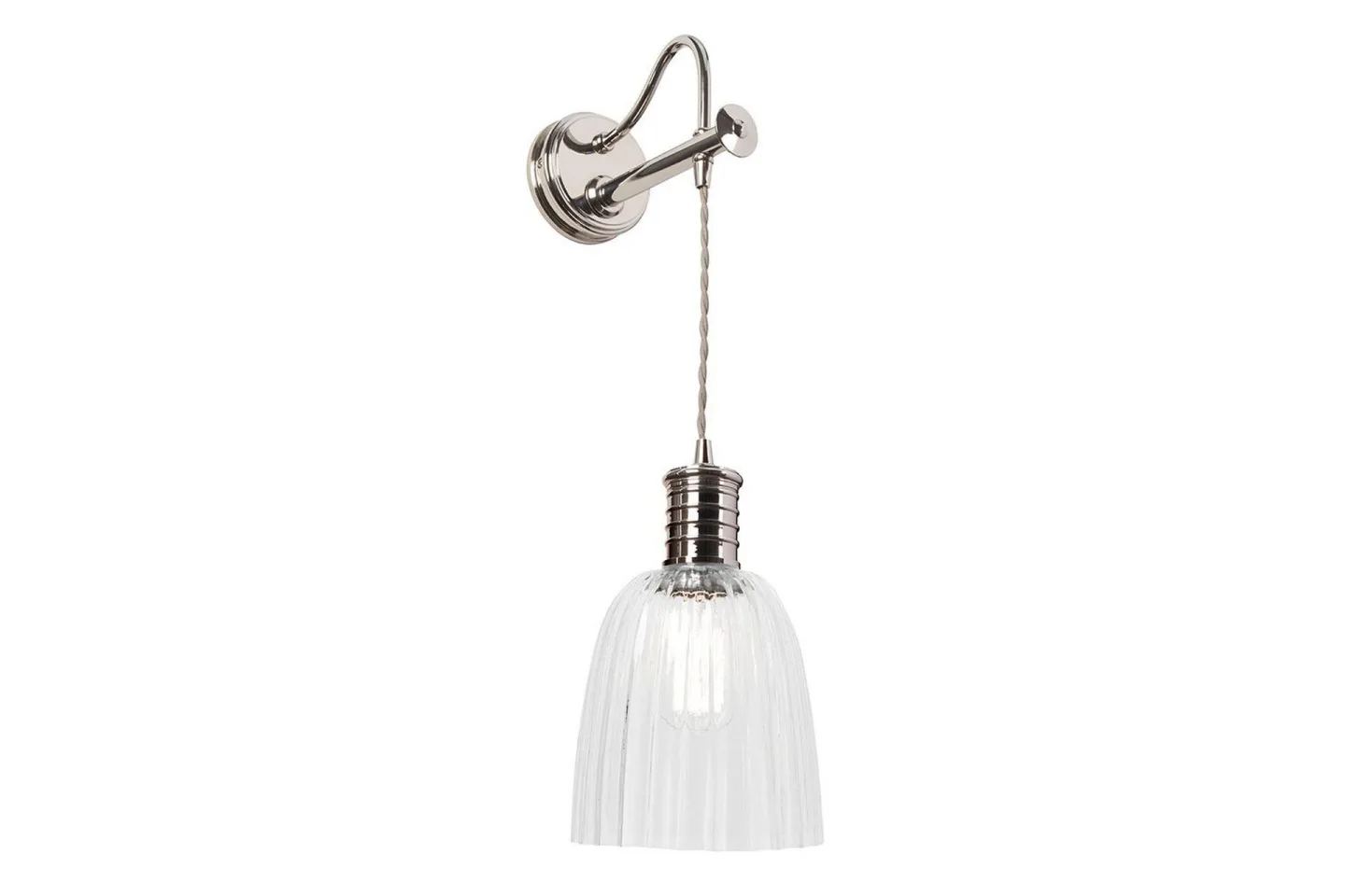 Vägglampa Elstead Lighting Douille Polerad Nickel - Polerad Nickel