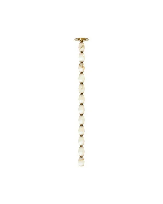 Collier Alabaster 36 Pendant Antique Brass 2700K