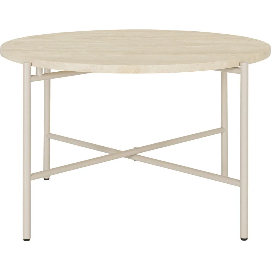Beistelltisch Kim Beige Stein 60 cm