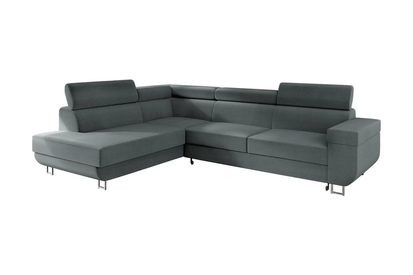 Fonti 3-sits Bäddsoffa Höger - Grå