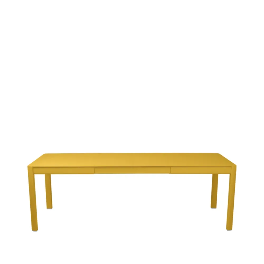 Fermob Ribambelle L bord Honey (gul), 2 utdragsskivor