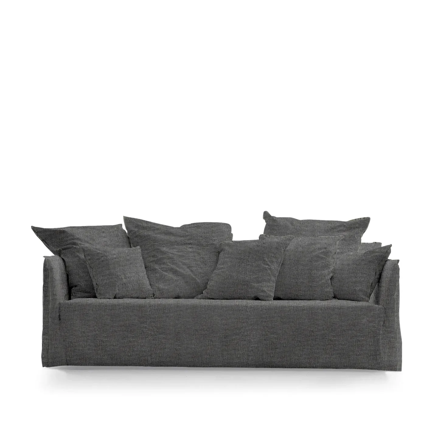 Gervasoni - Ghost 112 - Natural Lino Bianco - Seam 1000 - Soffor - Paola Navone - Vit