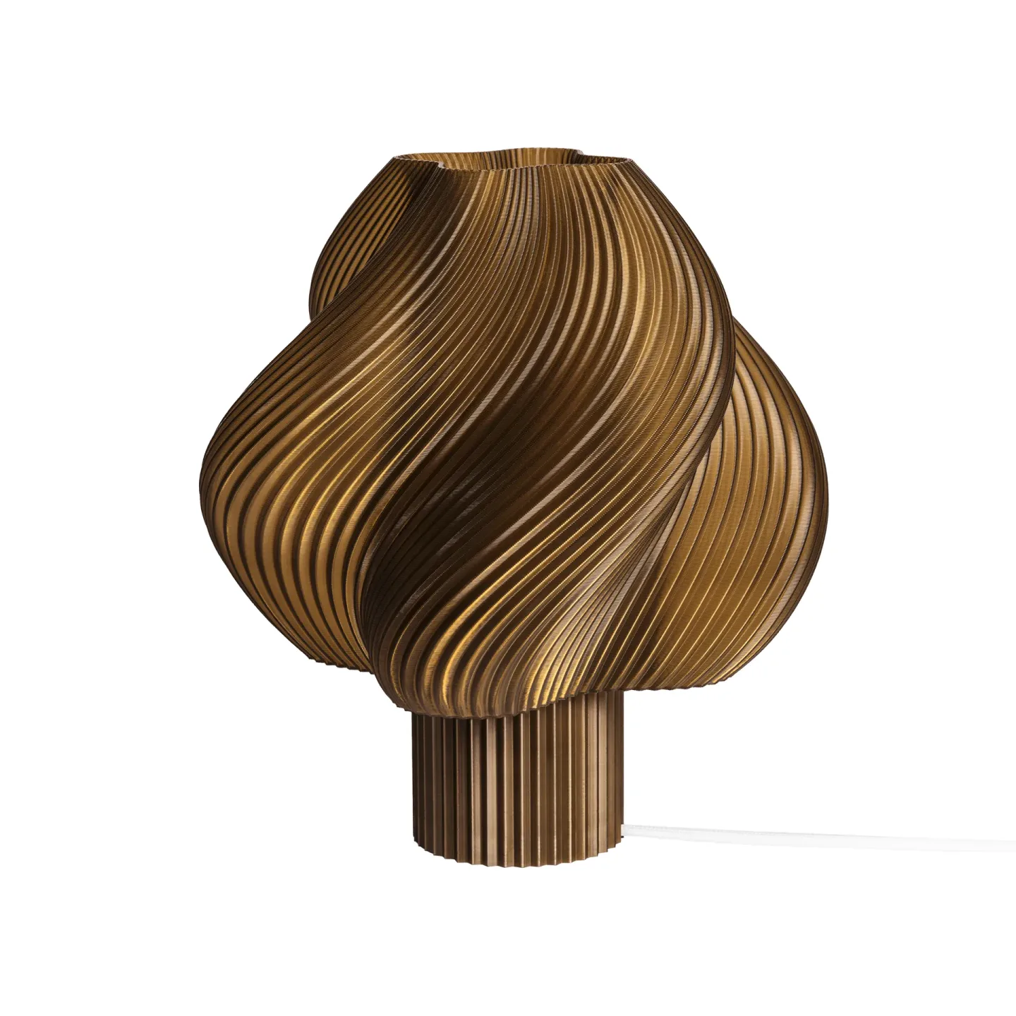 Crème Atelier Soft Serve bordslampa Caramel, Regular, 26 cm
