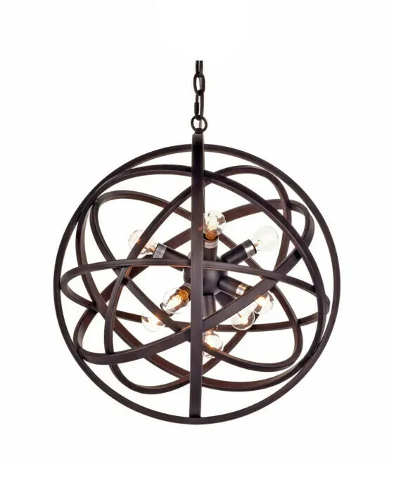 Nest taklampa umber