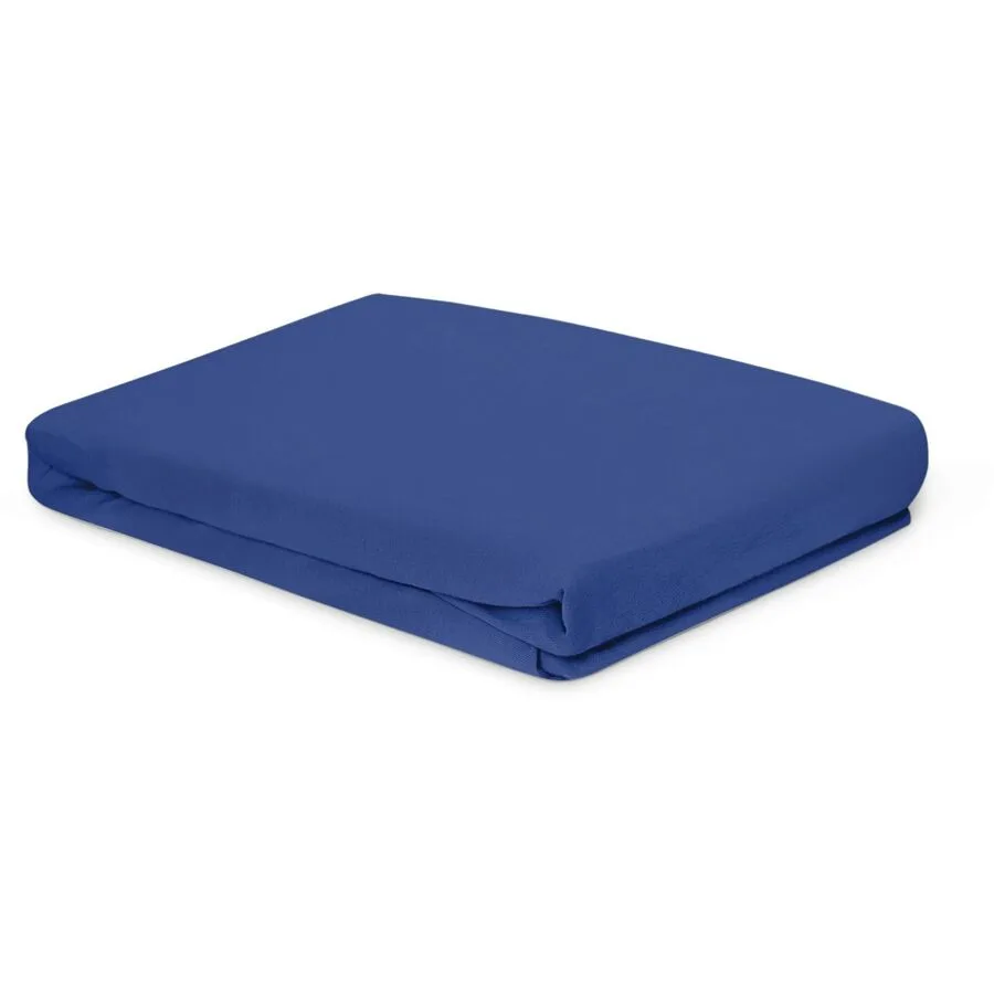 Fixleintuch Lia denim Baumwolle 140 x 200 cm