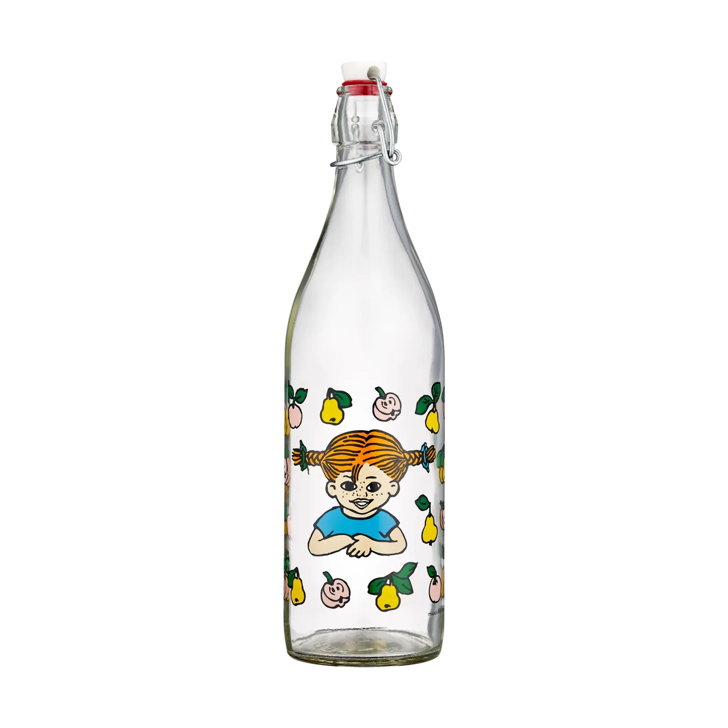 Muurla Pippi Glasflasche 1 L Fruits
