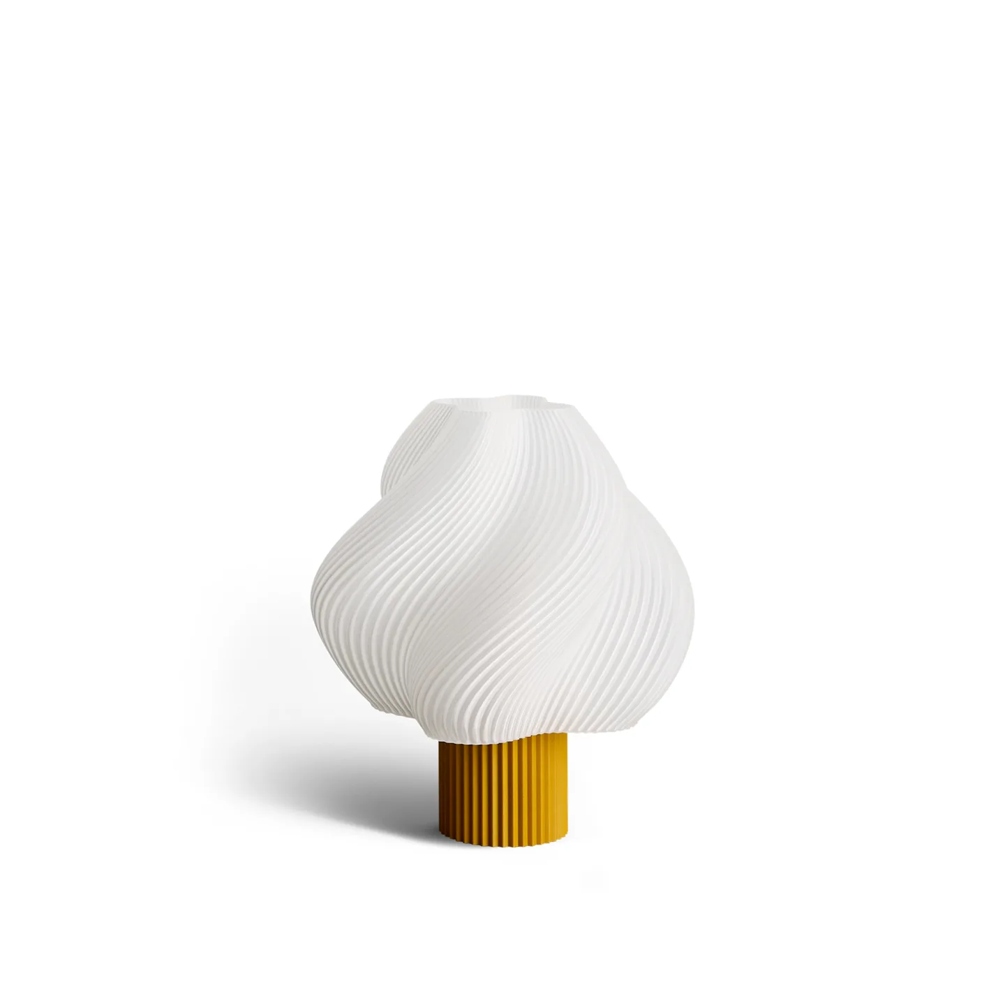 Crème Atelier - Soft Serve portabel bordslampa Cloudberry - Portabla lampor - Gul - Plast