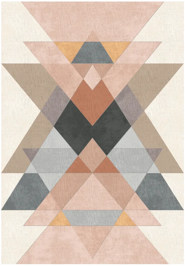 Wilton-teppe - Jeral (beige/multi) (Størrelse: 200 x 280 cm)