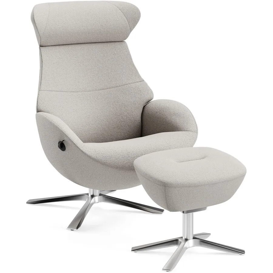 Conform Relaxsessel Daja nature Stoff T 163 B 180 H 110 cm - Möbel Konfigurator: Traummöbel individuell zusammenstellen