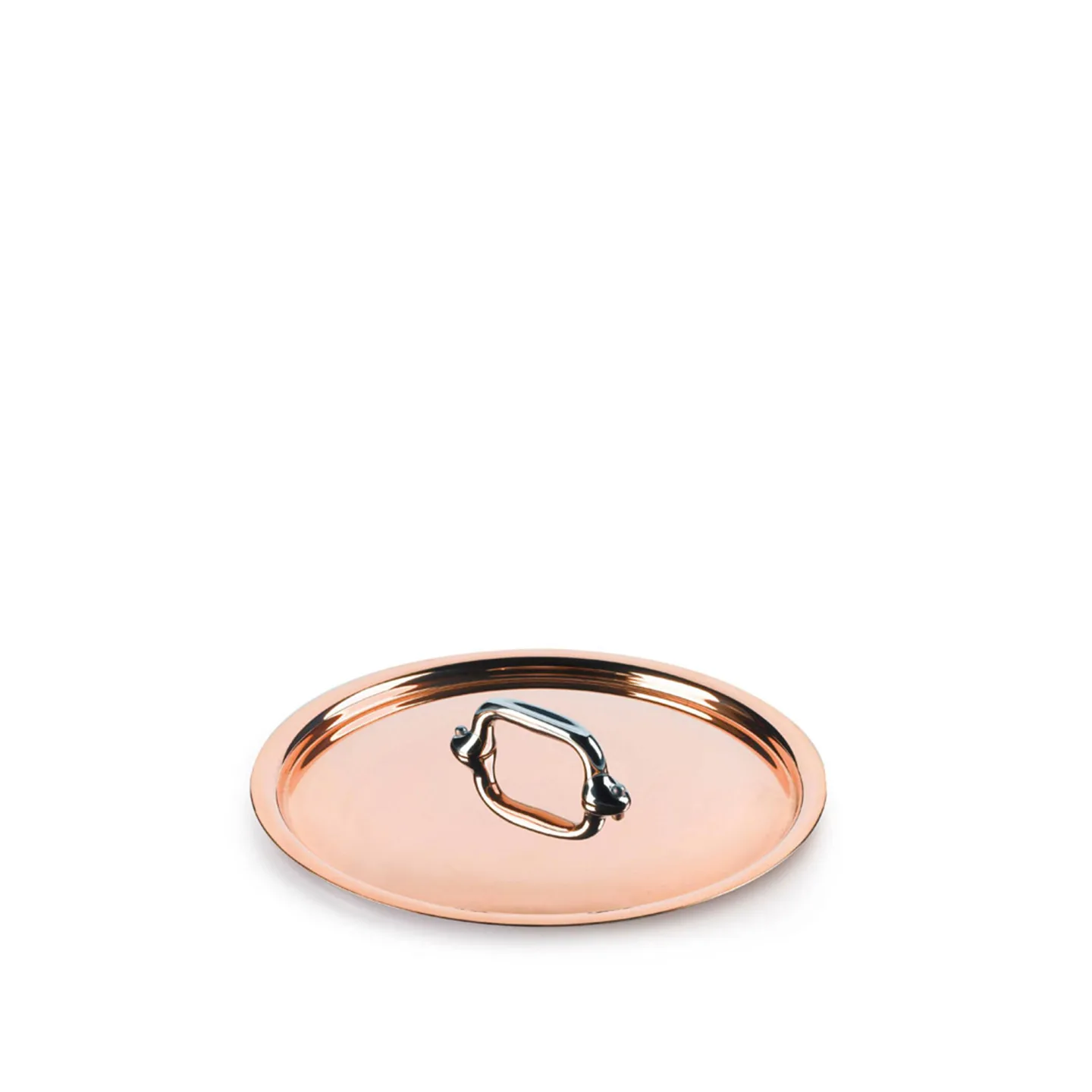 Mauviel - Lid M'150S Copper/Steel - 14 cm - Grytor och kastruller