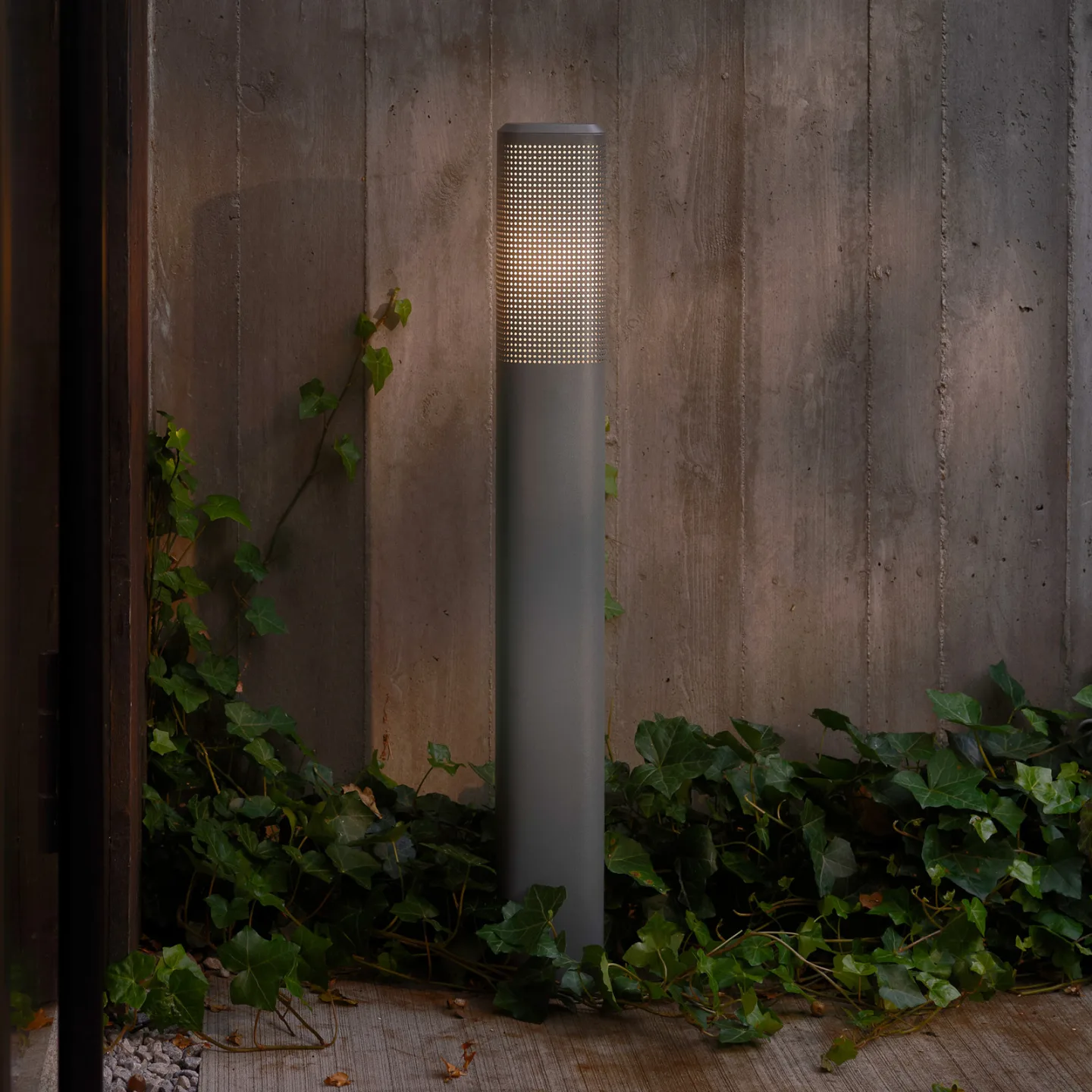 Sidara Seaside vejlampe, antracit, IP54, E27 - Nordlux - Moderne - Aluminium - Med én lyskilde
