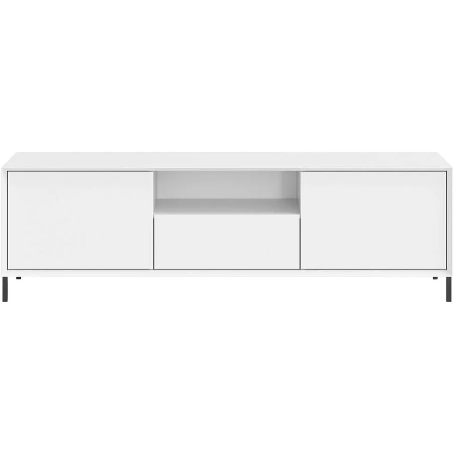Lowboard Sleek weiss MDF B 179 cm