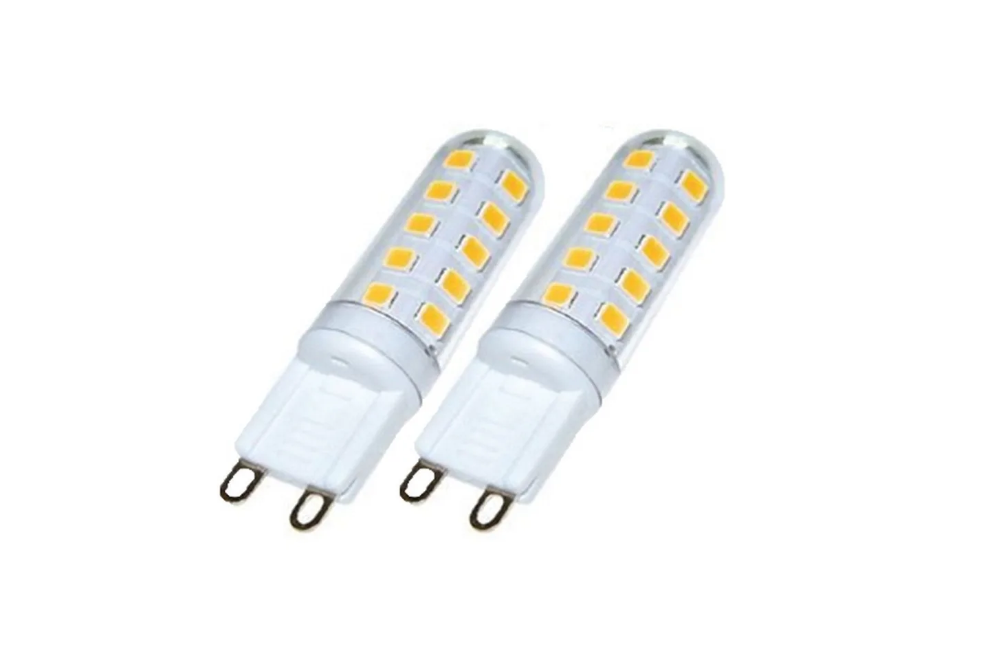LK LED G9 3W 300lm 3000K dimbar 2-PK -