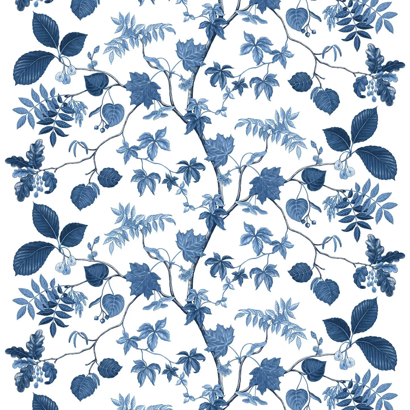 Arvidssons Textil Liv Stoff Blau