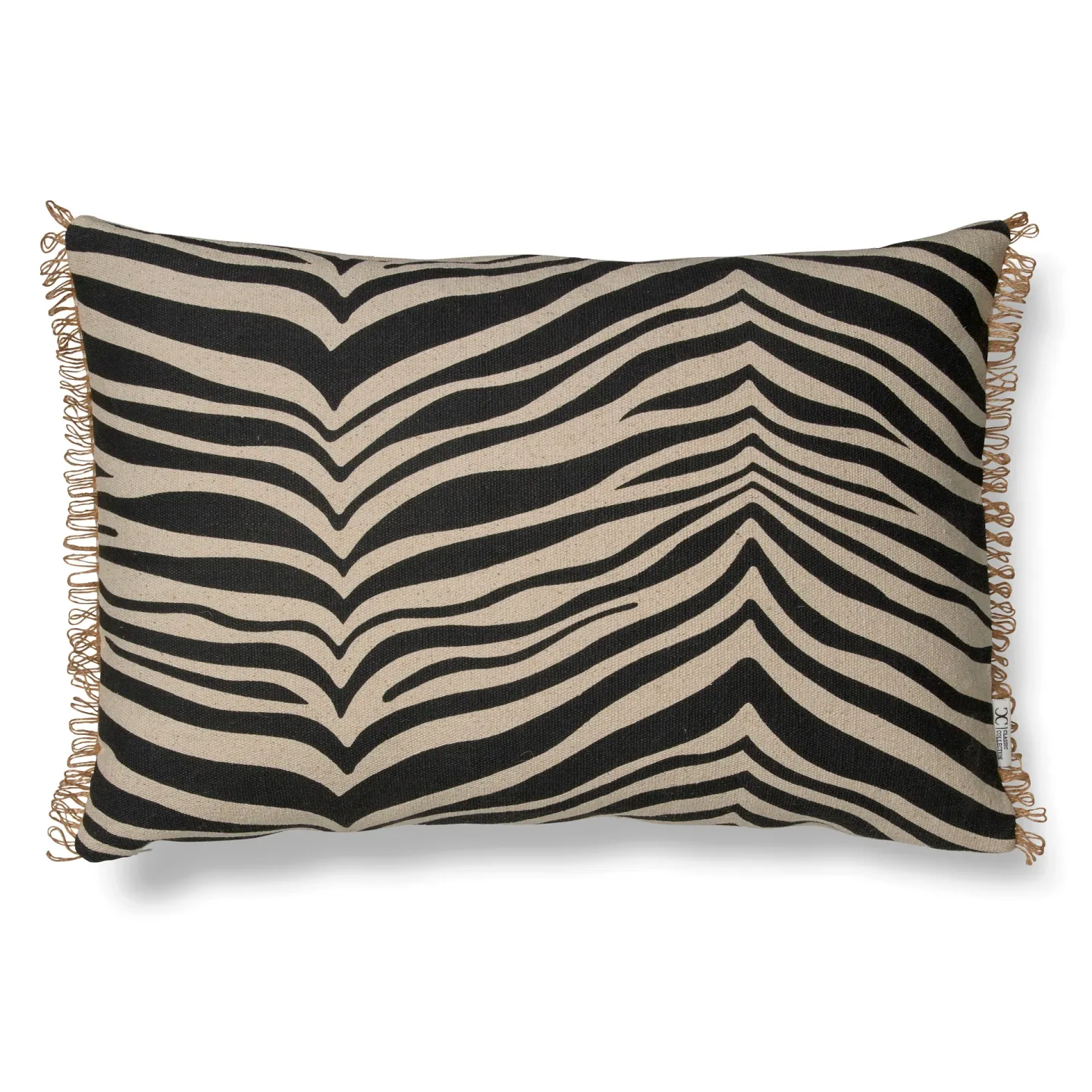 Zebra kudde svart