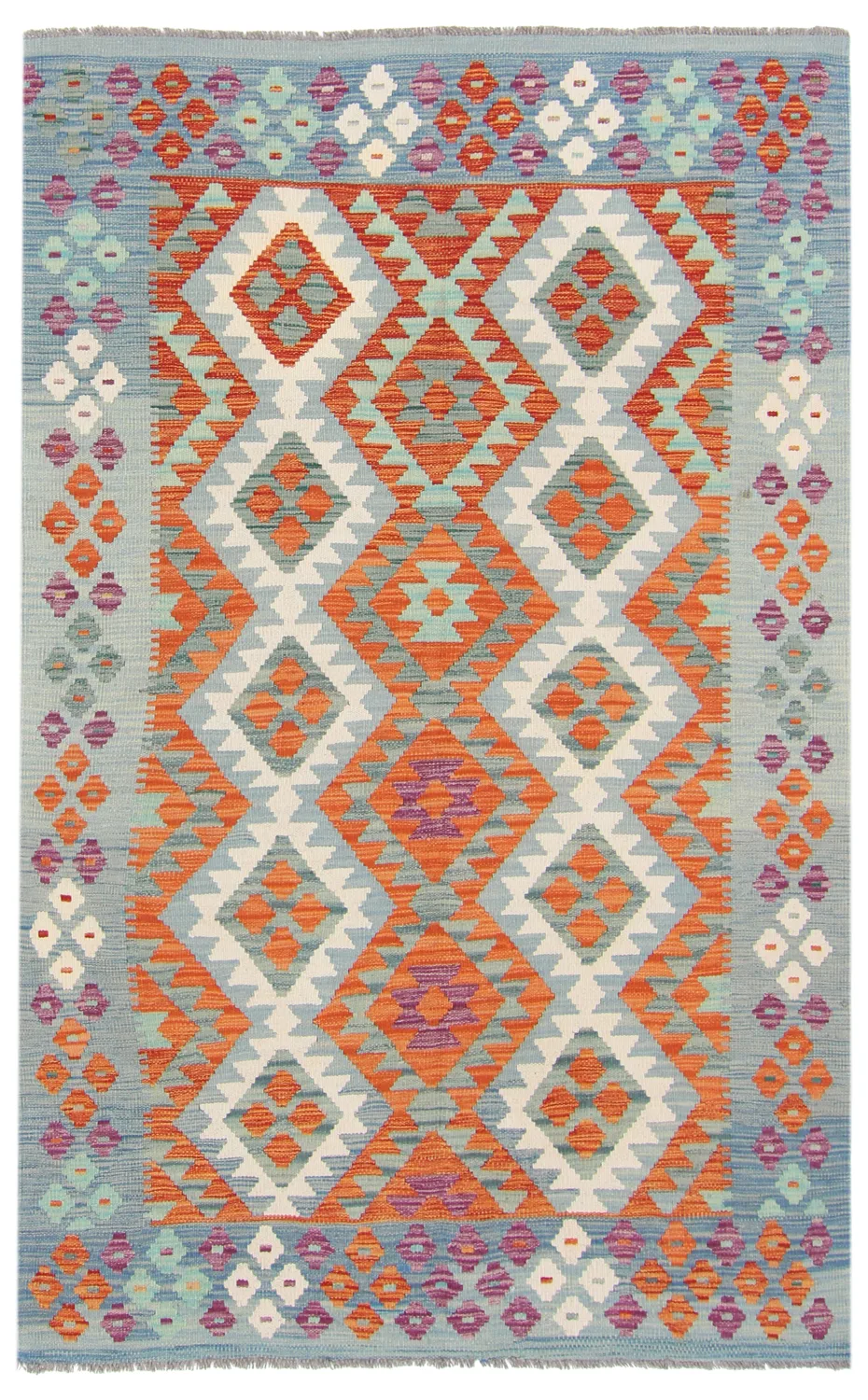 Orientalsk kelimteppe 194 x 126 cm (Størrelse: 194 x 126 cm)