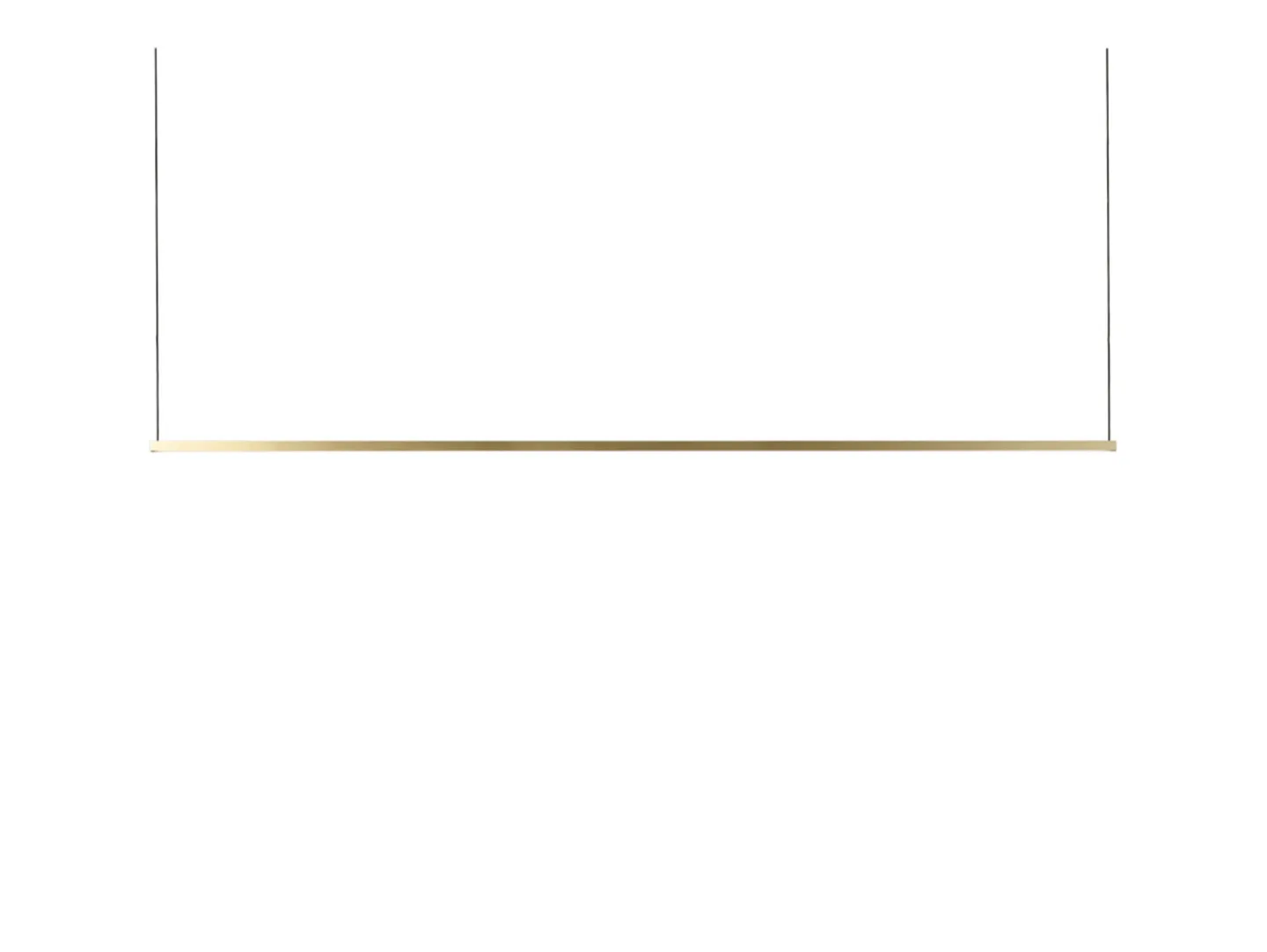 Stripe S2000 Pendelleuchte 2700/3000K Messing - LIGHT-POINT - Esszimmer - Aluminium