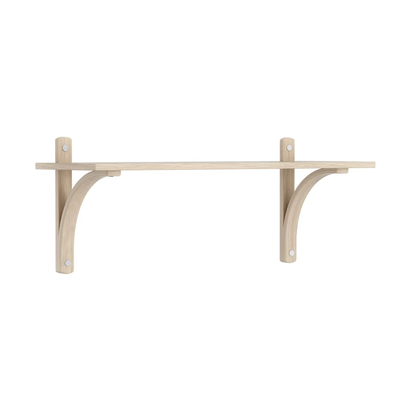Swedese Levi hylla 1 hyllplan Vitpigmenterad ek-aluminium, 90 cm