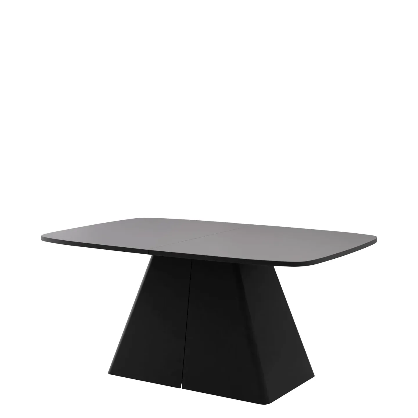 Novaj Matbord förlängningsbart 180-256 cm - Svart, grå