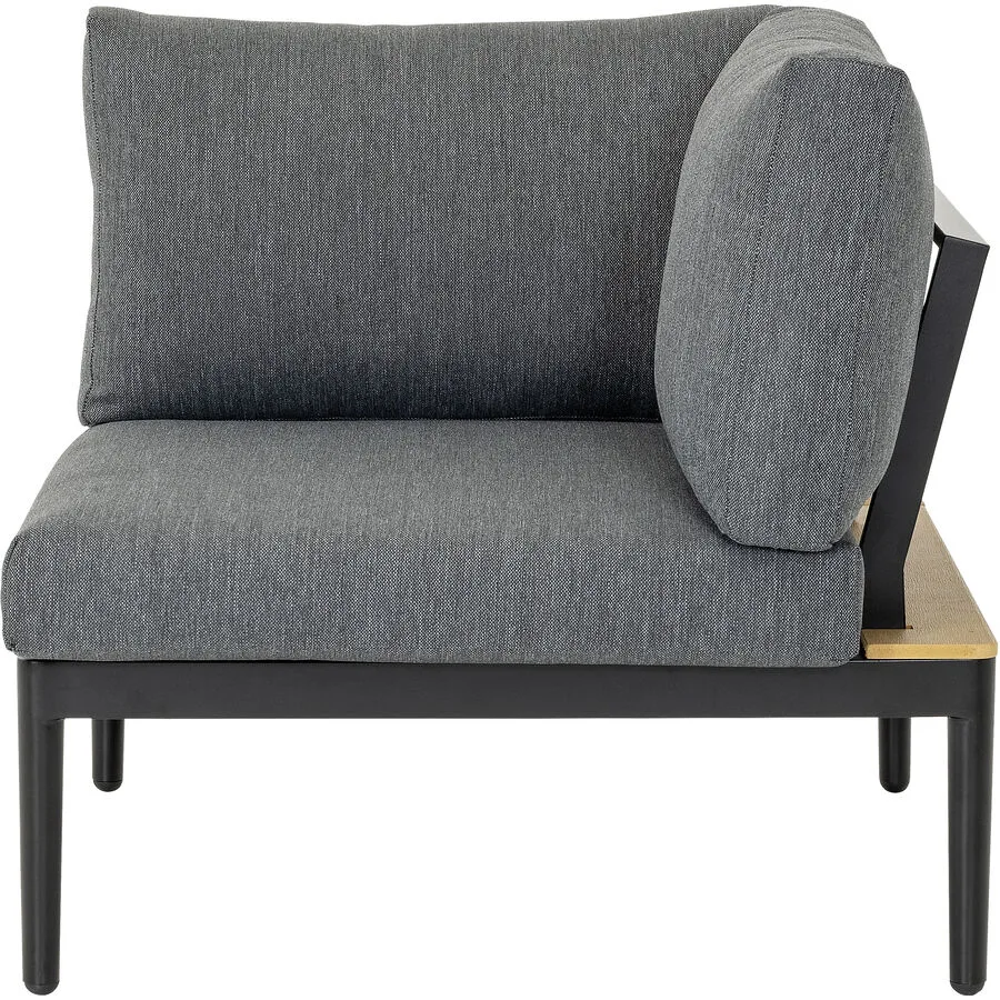 Loungeelement Florida dunkelgrau Aluminium 1 B 80.5 cm T 80.5 cm